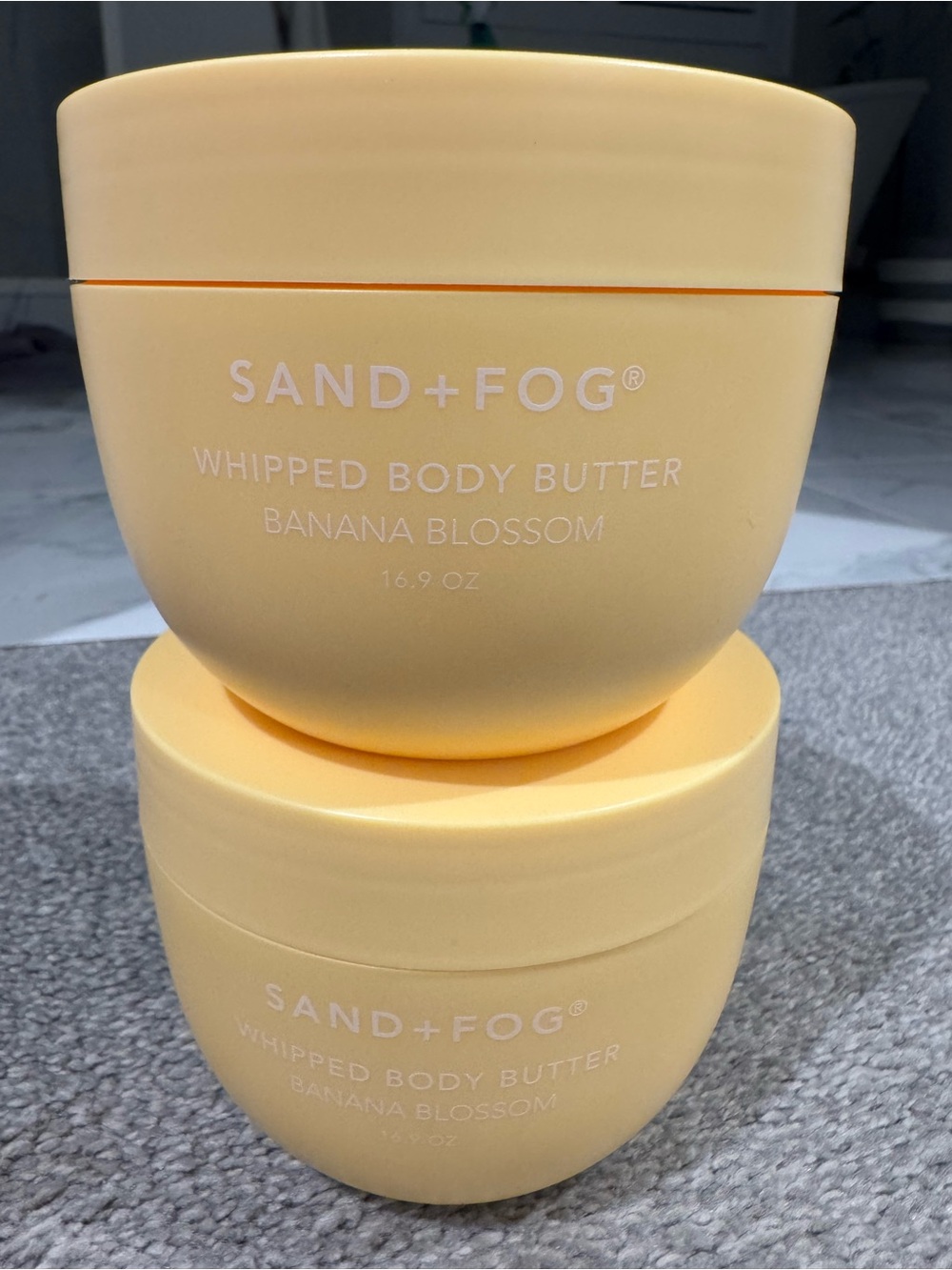 Banana Blossom Whipped Body Butter — 2 pack 16 oz each